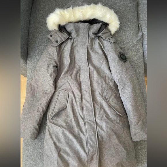Grey Winter parka - jacket Toboggan - Picture 2 of 4